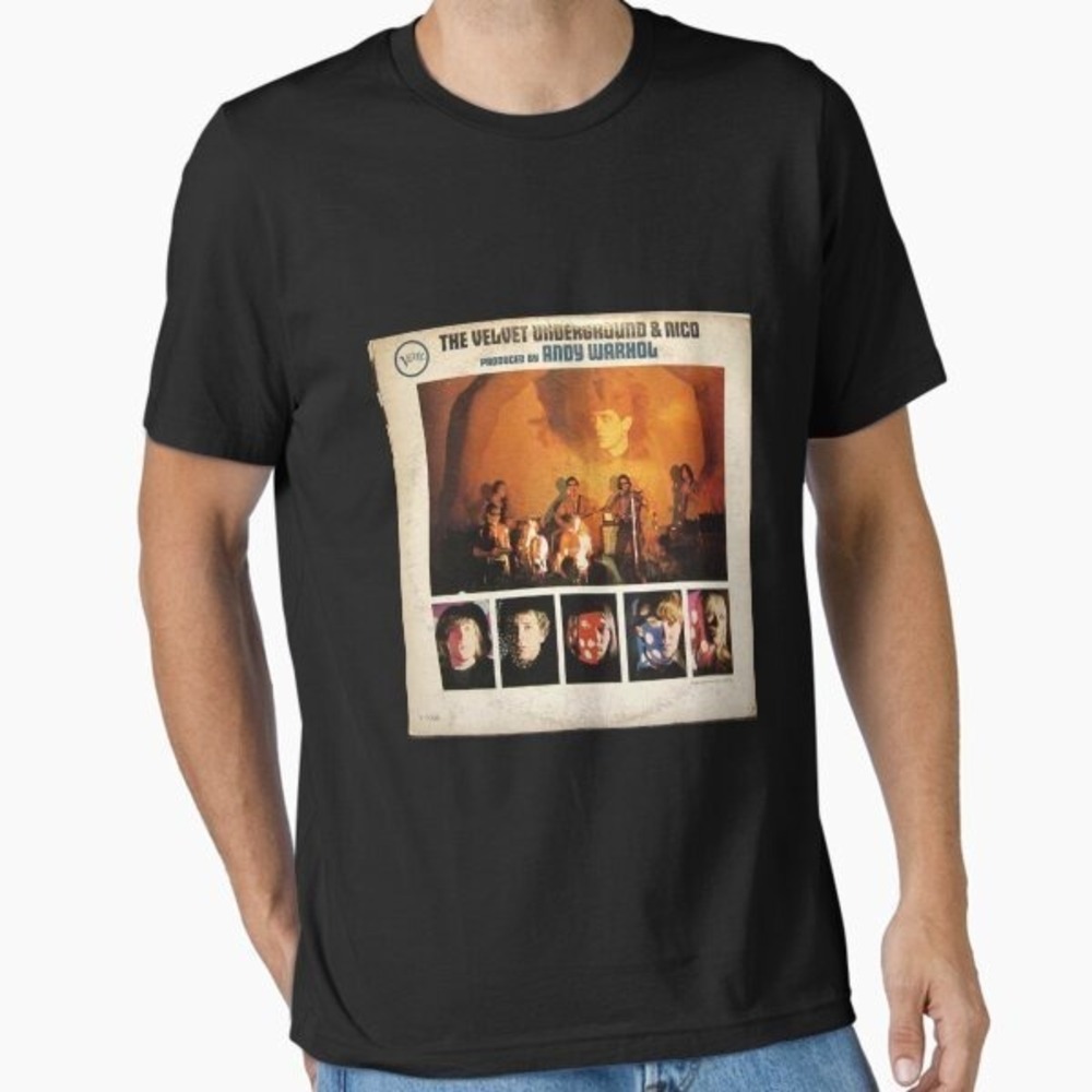 The Velvet & Nico Mono American Rock Band Essential T-Shirt